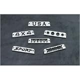 All Sales 31000 Brushed Billet Aluminum Third Brake Light Cover - by All Sales