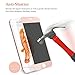 iPhone 6S Plus Privacy Screen Protector,Gcepls Edge to Edge Tempered Glass Privacy Screen Protector for Apple iPhone 6 Plus (Rose Gold)