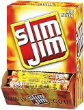 Slim Jim Smoked Snack Sticks, Original, 0.28-Ounce Sticks (Pack of 100)