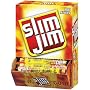 Slim Jim Meat Sticks, Original, 0.28-Ounce Sticks (Pack of 100)
