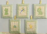 Lambs & Ivy Froggy Tales Wall Hanging Set of 5