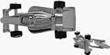 Men's Steel Formula One Race Car Cufflinks