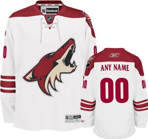 Phoenix Coyotes White Premier Jersey: Customizable NHL Jersey