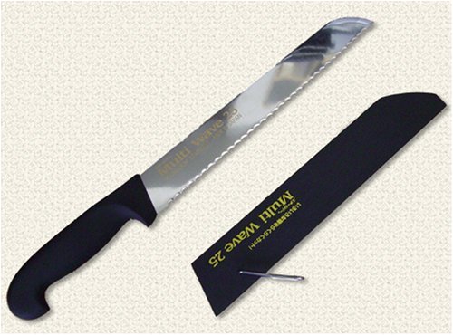 トギノン　多目的切断ナイフ　マルチウェーブ　（刃渡り250㎜モリブデン仕様包丁・安全ケース付き）