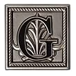Monogram Luggage Tag G Monogram Luggage Tag G