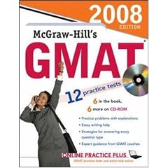 McGraw-Hill's GMAT with CD, 2008 Edition (Mcgraw Hill's Gmat)