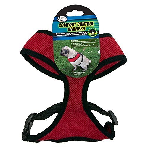 Four Paws Large Red Comfort Control Dog Harness