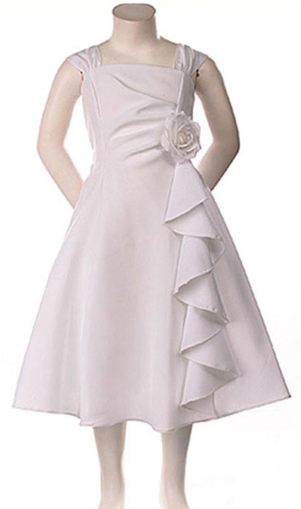 White Flare Dress 2 (ABC C721)