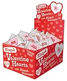 Risque Valentine Candy Display 100 Jumbo Hearts (1 Per Pouch)