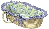 Hoohobbers Moses Basket, Etoile Lime