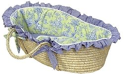 Hoohobbers Moses Basket, Etoile Lime