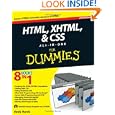 HTML, XHTML and CSS All-In-One For Dummies