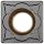 Sandvik Coromant SCMT Carbide Turning Insert, GC4225 Grade, Multi-Layer Coating, Square Shape