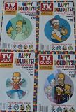 TV Guide December 12-18 2003 Simpsons Collector's covers Christmas Ornaments