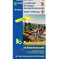 Breisgau-Hochschwarzwald 1 : 50 000. Radwanderkarte: Radwandern im S�dschwarzwald. (West.-Ostblatt)