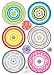 Reusable Decoration Wall Sticker Decal - Flower Spindles