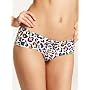 La Senza Animal Print Halter Bikini short