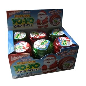 Ausome Sweet Spin Yo Yo Giga Bites Christmas Holiday Novelty Gift