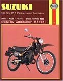Suzuki TS Aircooled Trail Bikes '79-89 (Owners Workshop Manual)