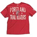 Trail Blazers adidas NBA Crackle Applique Tee - Men's