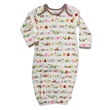 Zutano Baby-Girls Newborn Little Farm Organic Gown