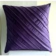 Contemporary Purple - Decorative Pillow Covers In Purple Color
