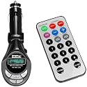 KFZ FM Transmitter / MP3-Player + Fernbedienung SD MMC Slot USB Line - SD Karten Slot & USB Anschluss - mit Liedanzeige