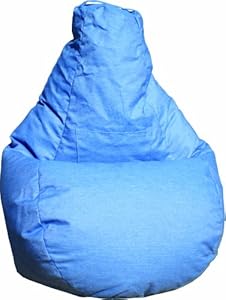 Fashion Large Twill Teardrop Bean Bag Chair