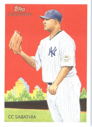 2010 Topps National Chicle #11 CC Sabathia - New York Yankees (Baseball Cards)
