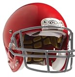 Rawlings Quantum Adult Football Helmet with Unattached Facemask - Black-XL