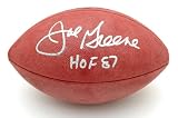 Joe Greene Autographed Football with HOF Inscription