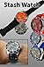 Bewild Black Secret Hidden Stash Watch - 2 in 1 Watch with Secret Storage Compartment and Bewild Balloon