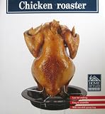 Upright Chicken Roaster with Non-Stick Gravy Tray