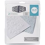 American Crafts We R Memory Keepers Next Level Embossing Folder, Bouquet
