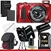 Fujifilm Finepix F660EXR 16.0 MP CMOS 1080P HD Digital Camera (Red) 16GB Bundle