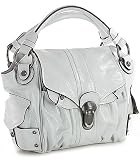 White Leather ''Hip Colette'' Francesco Biasia Purse