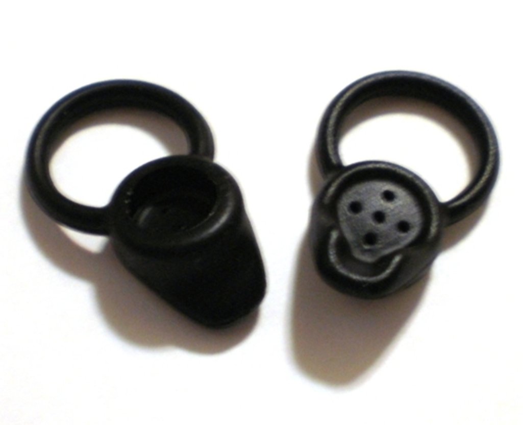 2 Earbuds EARTIPS LOOP Motorola HK250HK202 Bluetooth Headset RUBBER