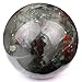 banshren® Natural Carved 50mm Bloodstone Sphere Ball Healing Crystal