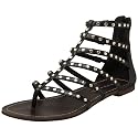 Steven By Steve Madden Women's Chancee Studded Gladiator Sandal