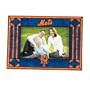MLB New York Mets Art Glass Horizontal Frame