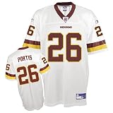 Reebok Washington Redskins Clinton Portis Youth Replica White Jersey Extra Large