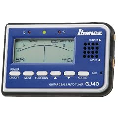 Ibanez GU40-BL Automatisches und Manuelles Stimmger�t blau