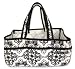 Trend Lab 102316 Storage Caddy - Versailles Black & White