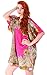 Simplicity Women's Soft Silk Batwing Sleeve Pajama Nightgown Dress