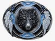 SW Wolf Head Belt Buckle including Presentation Box