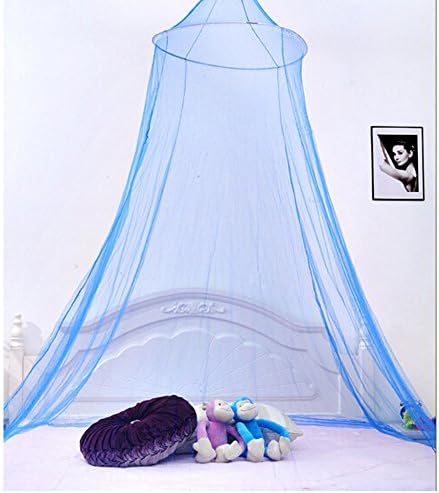 Newlife528 Baby Mosquito Net Baby Toddler Bed Crib Canopy Netting Blue