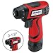 AcDelco ARD847L Cordless 8V Li-ion Drill/Driver Set Combo Kit with Case, LED Work Light, 2-Port Charger, and 2 Batteries