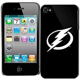 NHL Tampa Bay Lightning iPhone 4 Hardshell Case - Black