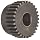Martin Spur Gear, 20° Pressure Angle, High Carbon Steel, Inch, 4 Pitch