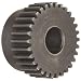 Martin Spur Gear, 14.5° Pressure Angle, High Carbon Steel, Inch, 5 Pitch